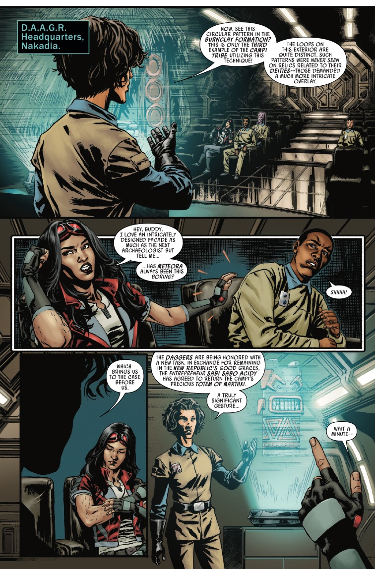 Star Wars: Doctor Aphra – Chaos Agent #3 Preview: Han’s Art Heist