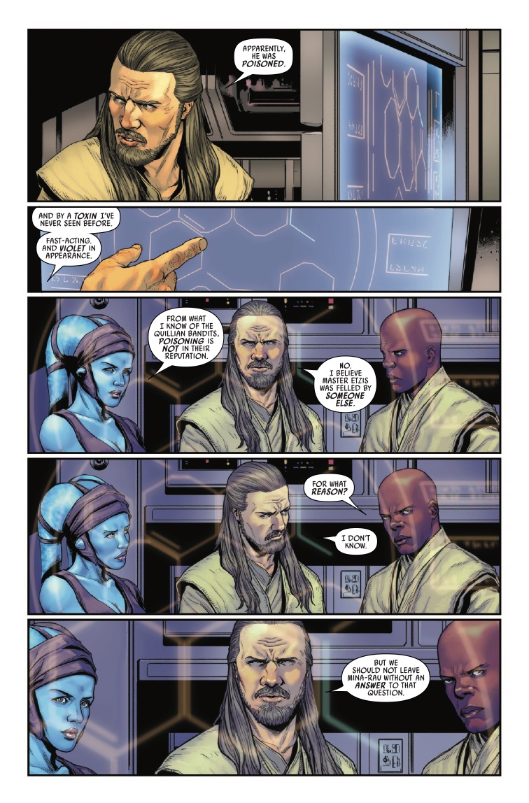 Star Wars: Jedi Knights #6 Preview: Jedi Funeral Crasher?