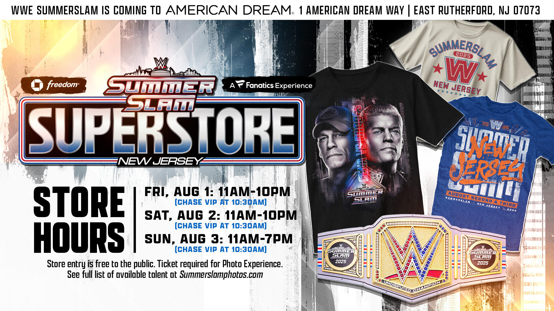 Capitalism Runs Wild as WWE SummerSlam Superstore Opens in Jersey