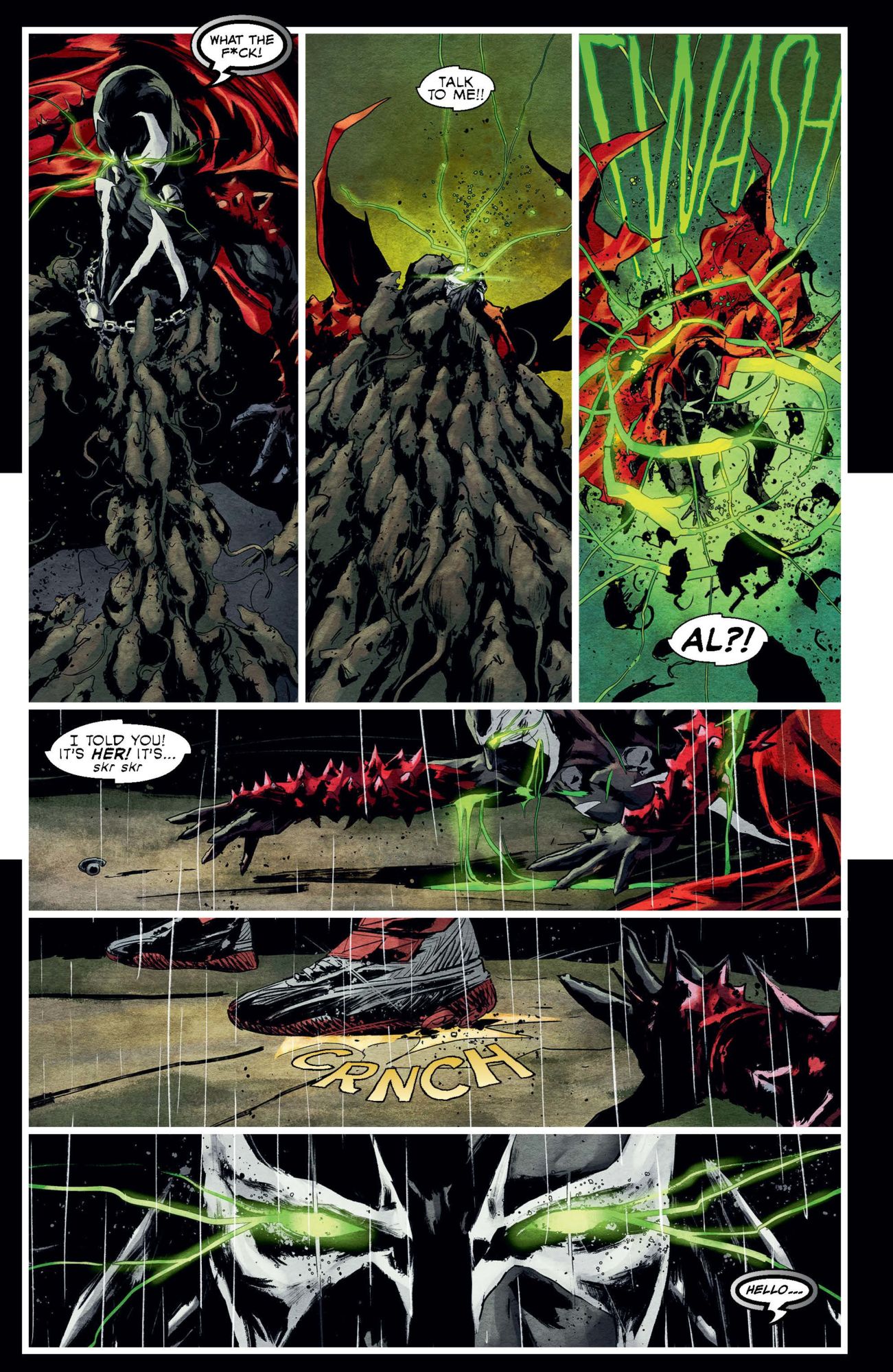 Spawn: Bloodletter #4 Preview: Tasha’s Time-Traveling Therapy