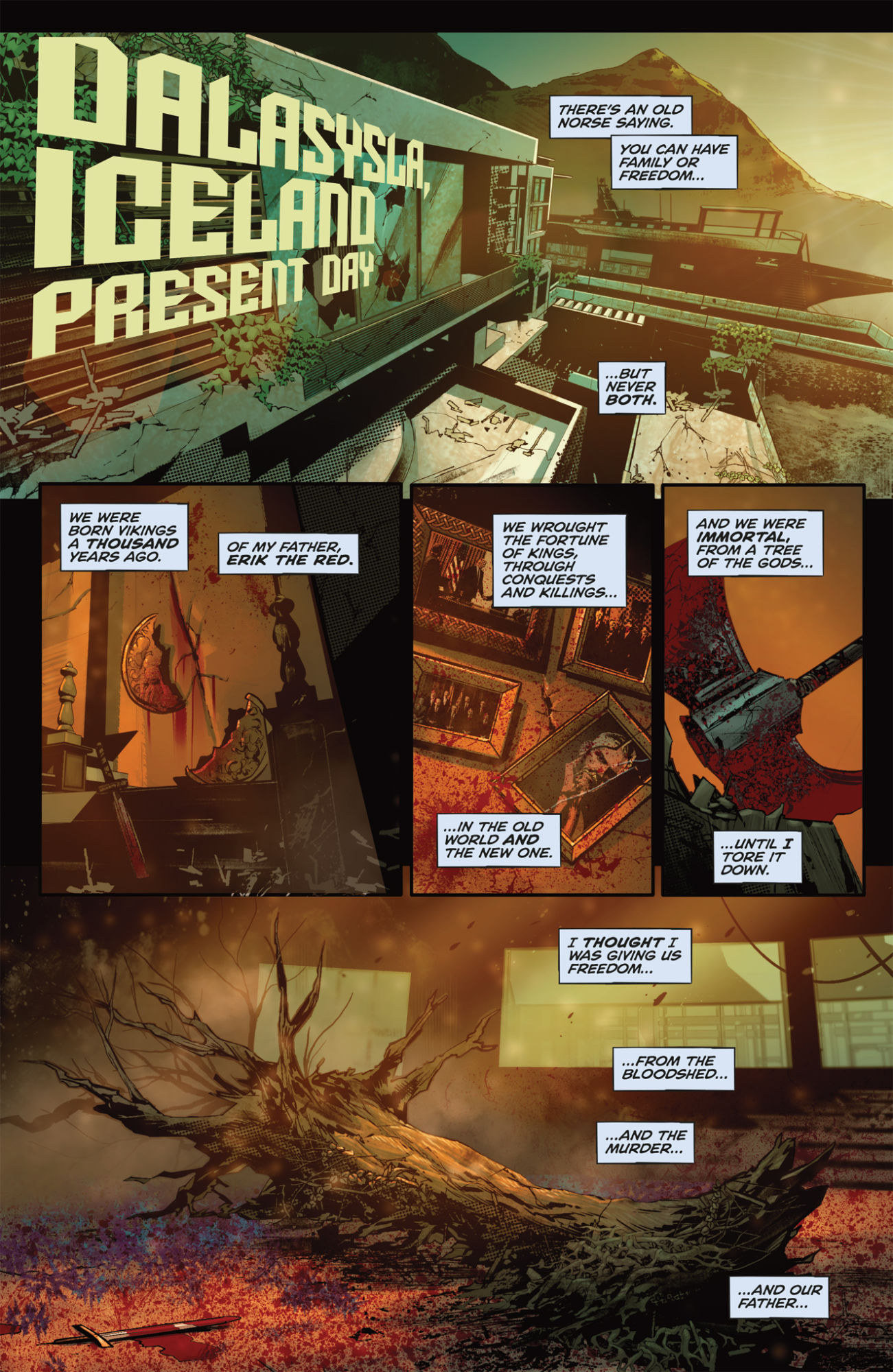 Kill All Immortals II #1 Preview: Death's Just a Family Affair