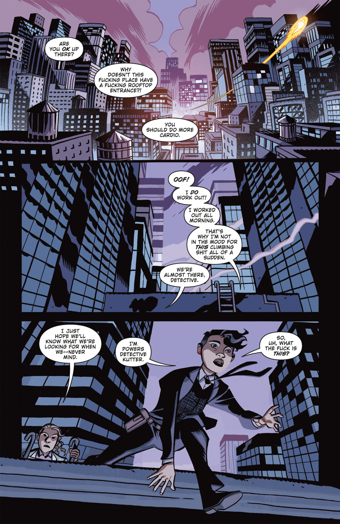 Powers 25 #1 Preview: Detectives and Capes Collide