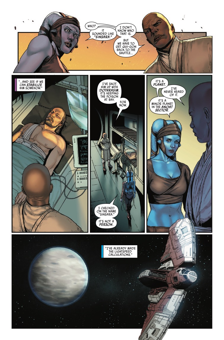 Star Wars: Jedi Knights #7 Preview: Qui-Gon’s Poisonous Predicament
