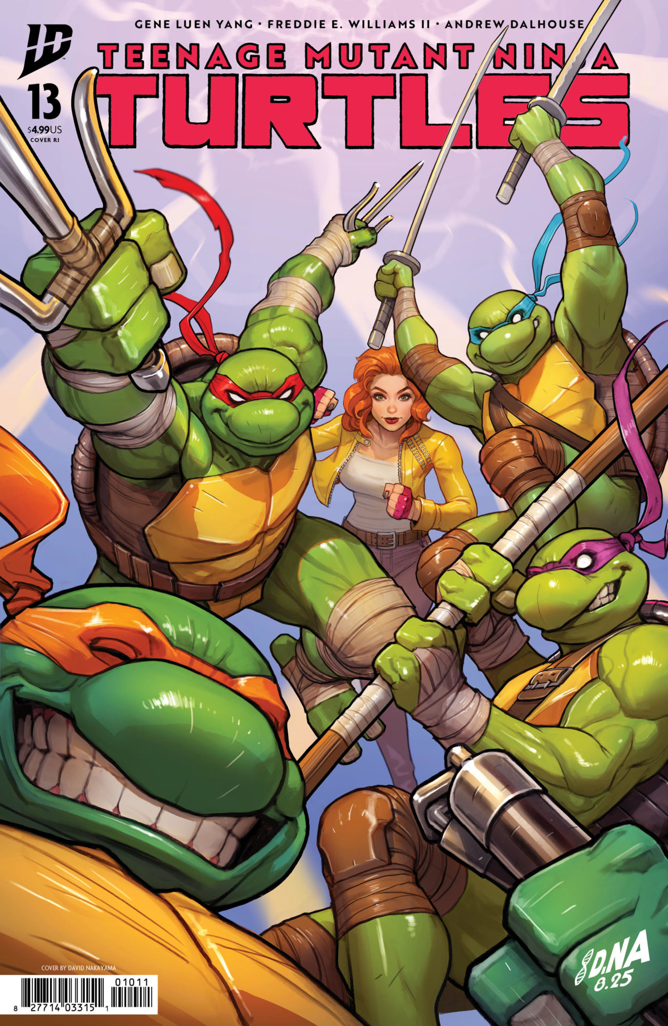 David Nakayama 1:250 Blind Bag Variant For TMNT #13