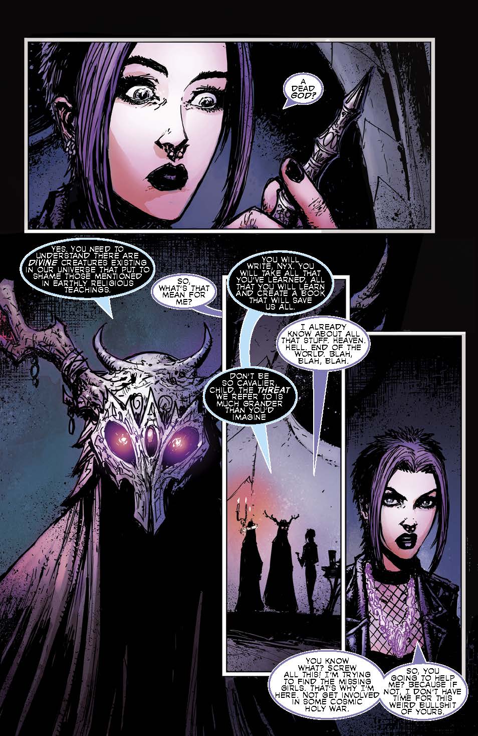 Black Ritual: The Book of Nyx #6 Preview: Death, Destiny, NYC Style