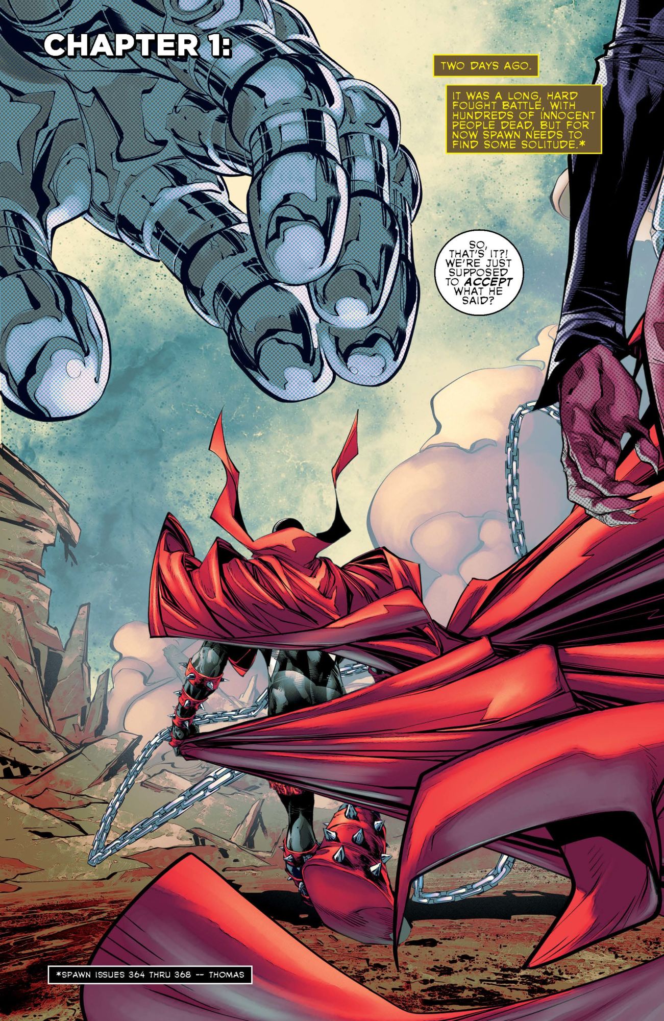 King Spawn #50 Preview: Spawn vs. Timeless Terror King Spawn #50 Preview: Spawn vs. Timeless Terror