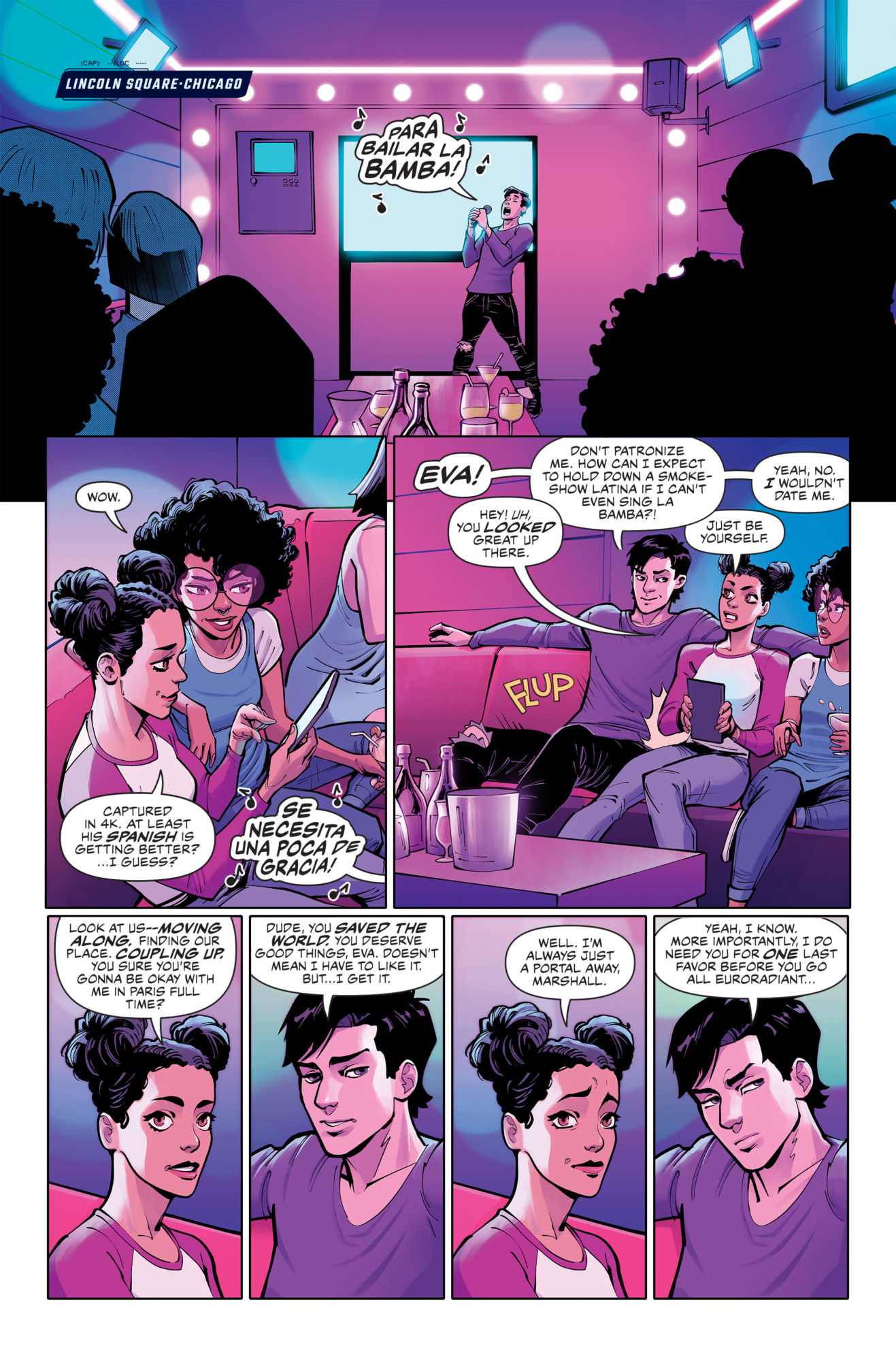 Radiant Black #38 Preview: Parallel Perils in Chi-Town Radiant Black #38 Preview: Parallel Perils in Chi-Town