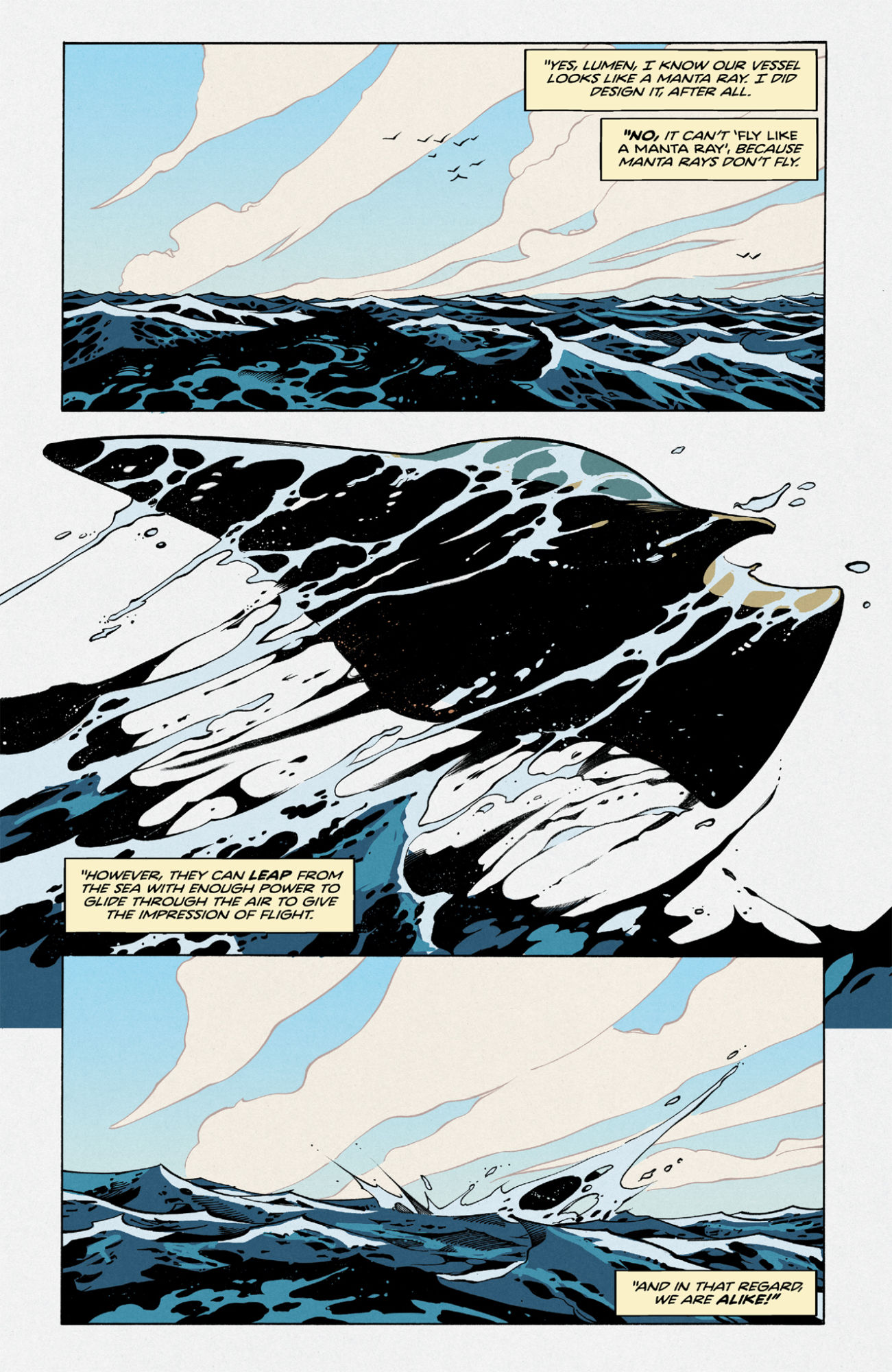 The Adventures of Lumen N. #2 Preview: Grandpa's Steam-Powered Drama