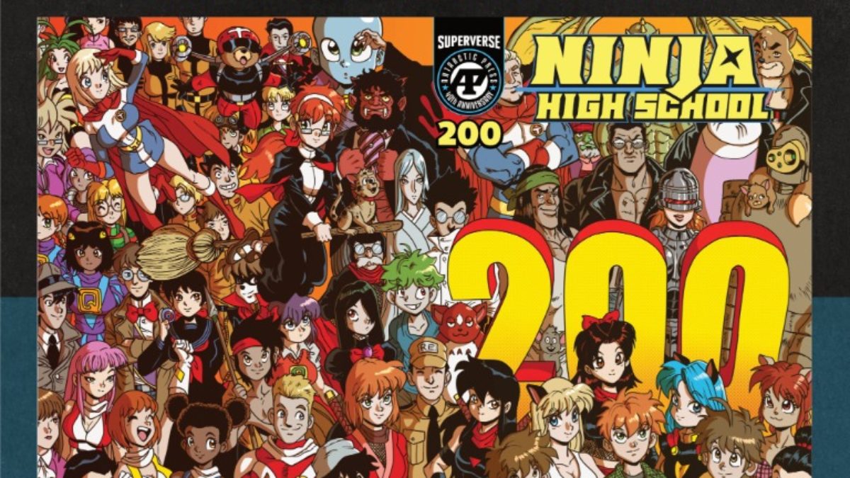 Ninja High School #200 in Antarctic Press January 2026 Full Solicits