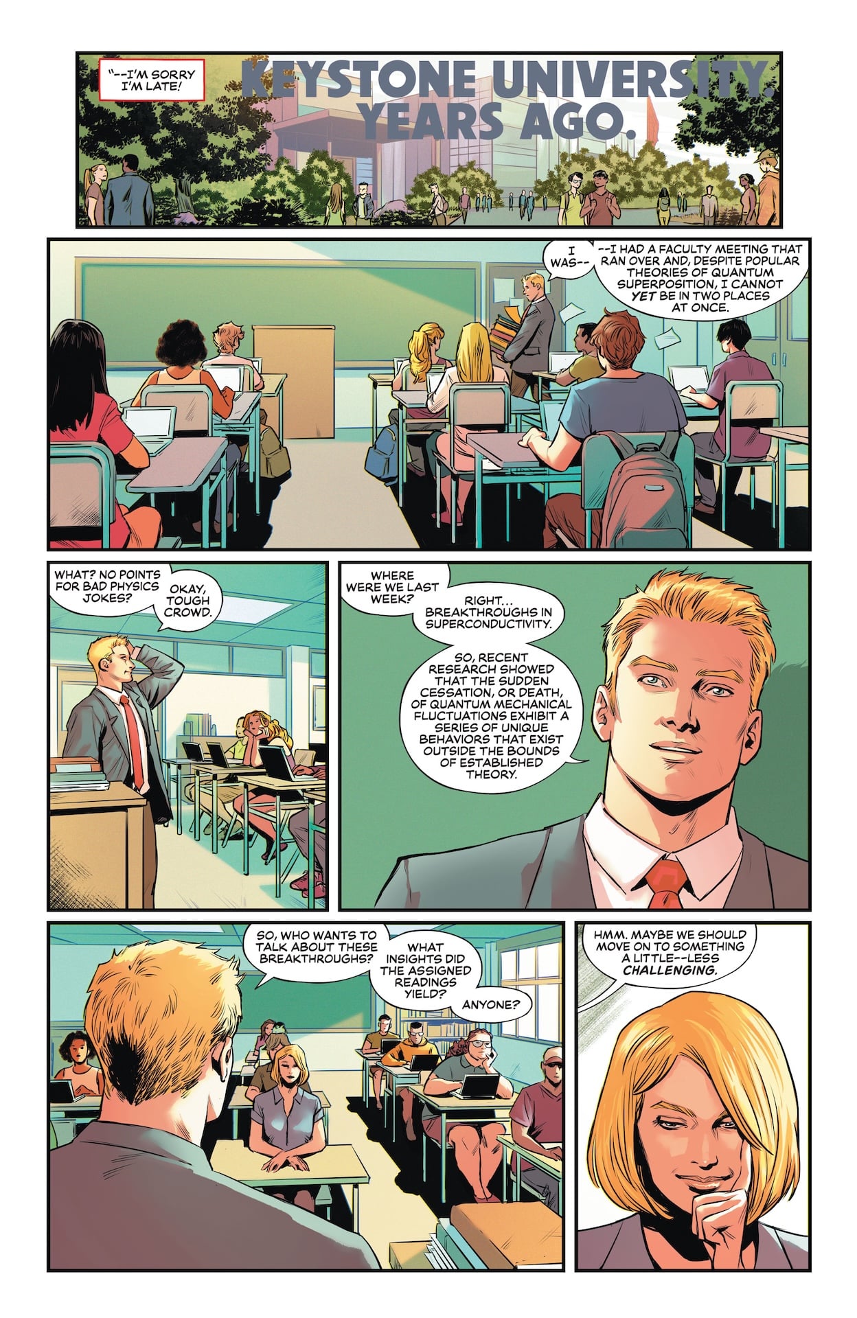 Absolute Flash #8 Preview: Barry's Science Fair Gone Awry