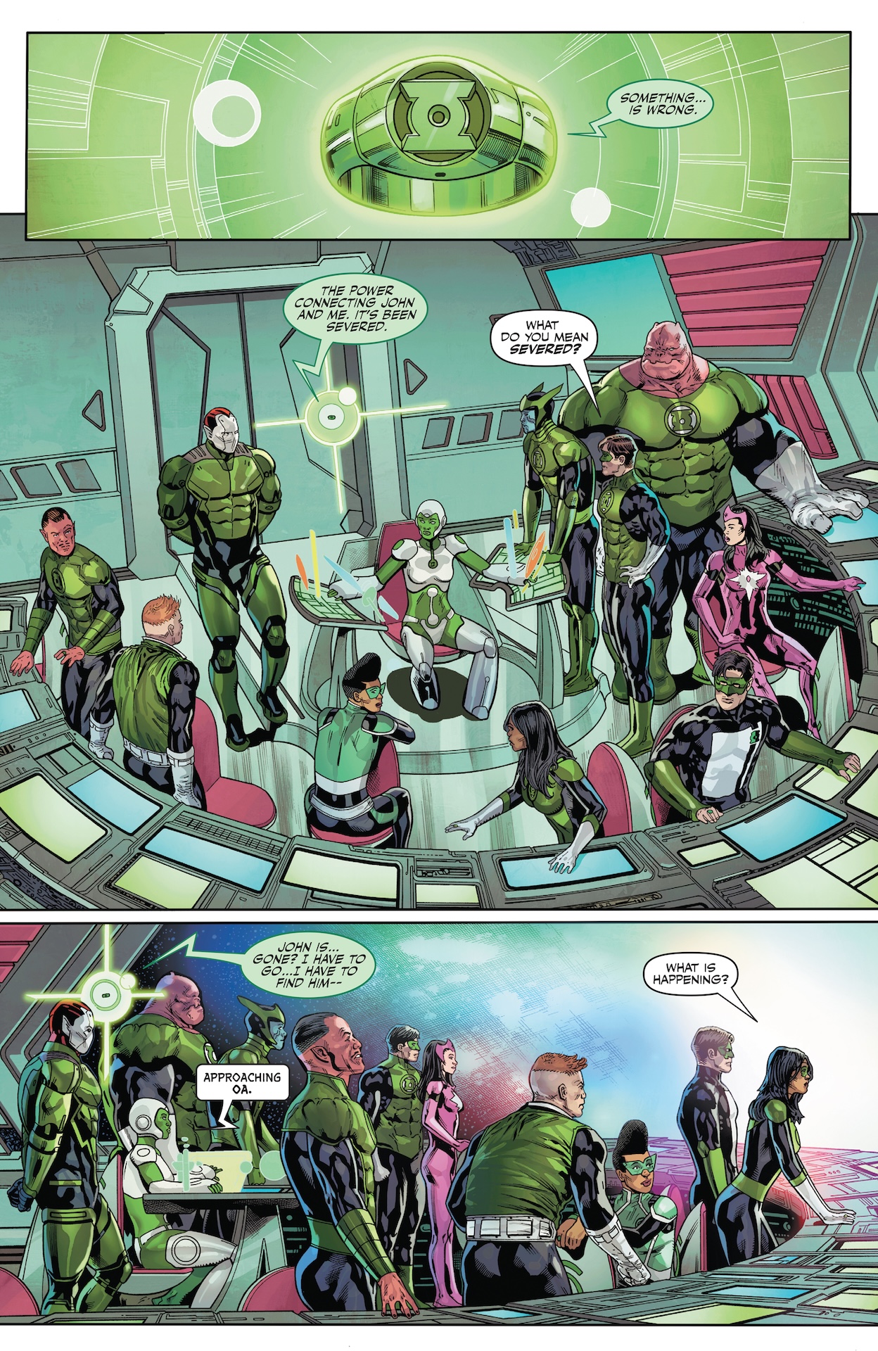 Green Lantern Corps #9 Preview: Sun-Eaters vs. Oa, Final Round