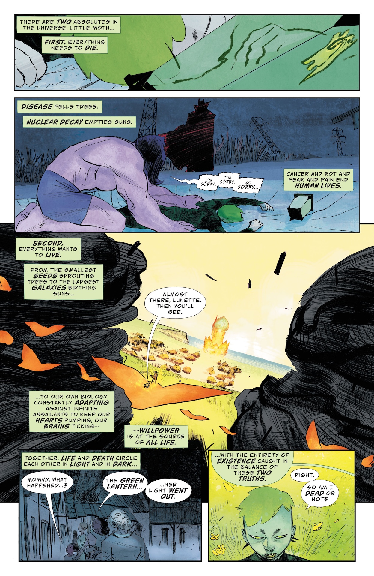 Green Lantern Dark #7 Preview: Will Lanterns Save New England?