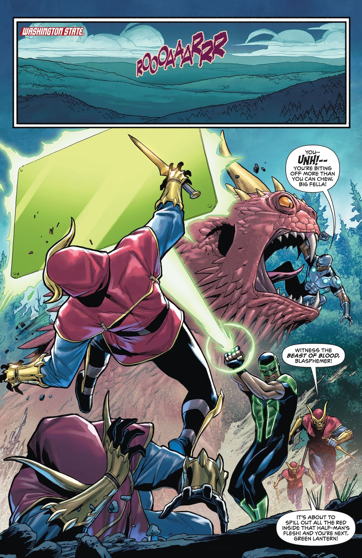 Justice League: Red #3 Preview: Canary in a Cult Minefield