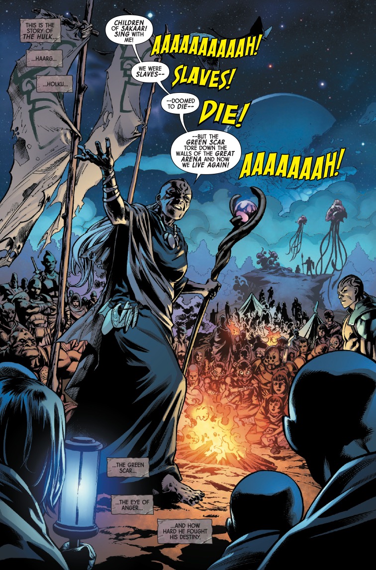 Return to Planet Hulk #1 Preview: Smashing Robots, Saving Worlds