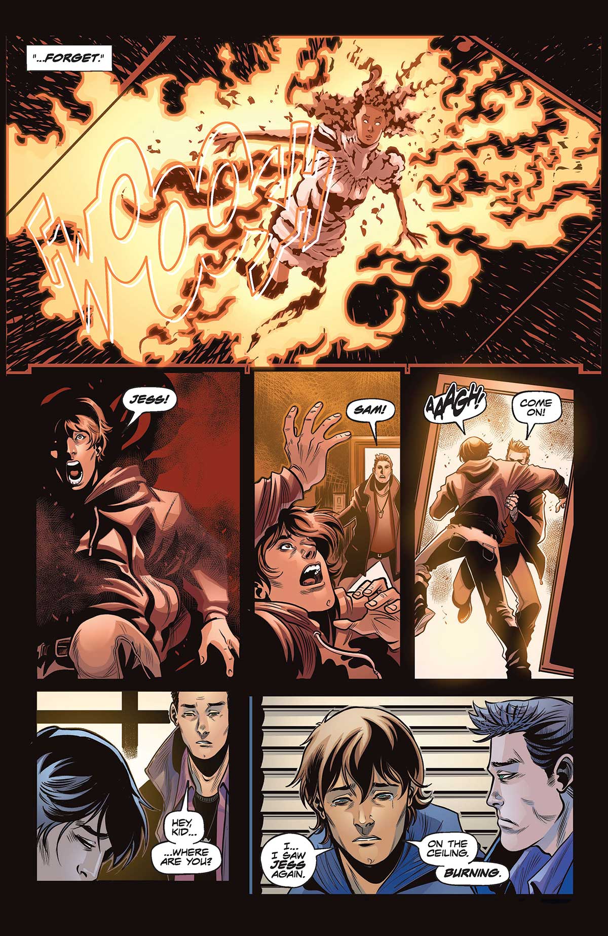 Supernatural #1 Preview: Winchester Roast at Windler’s Supernatural #1 Preview: Winchester Roast at Windler’s