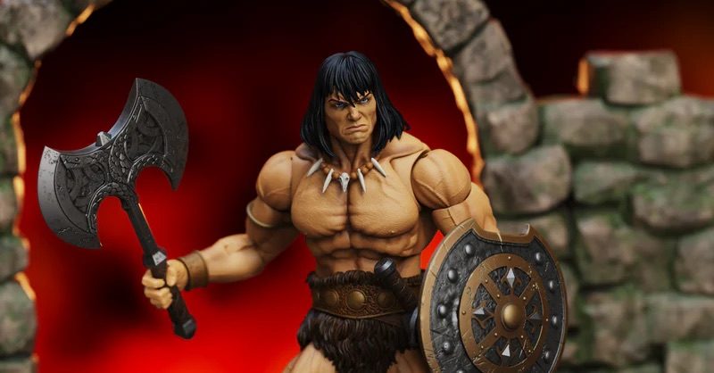 Conan theBarbarianQuarantineB版スタチューフィギュア Conan (Deluxe