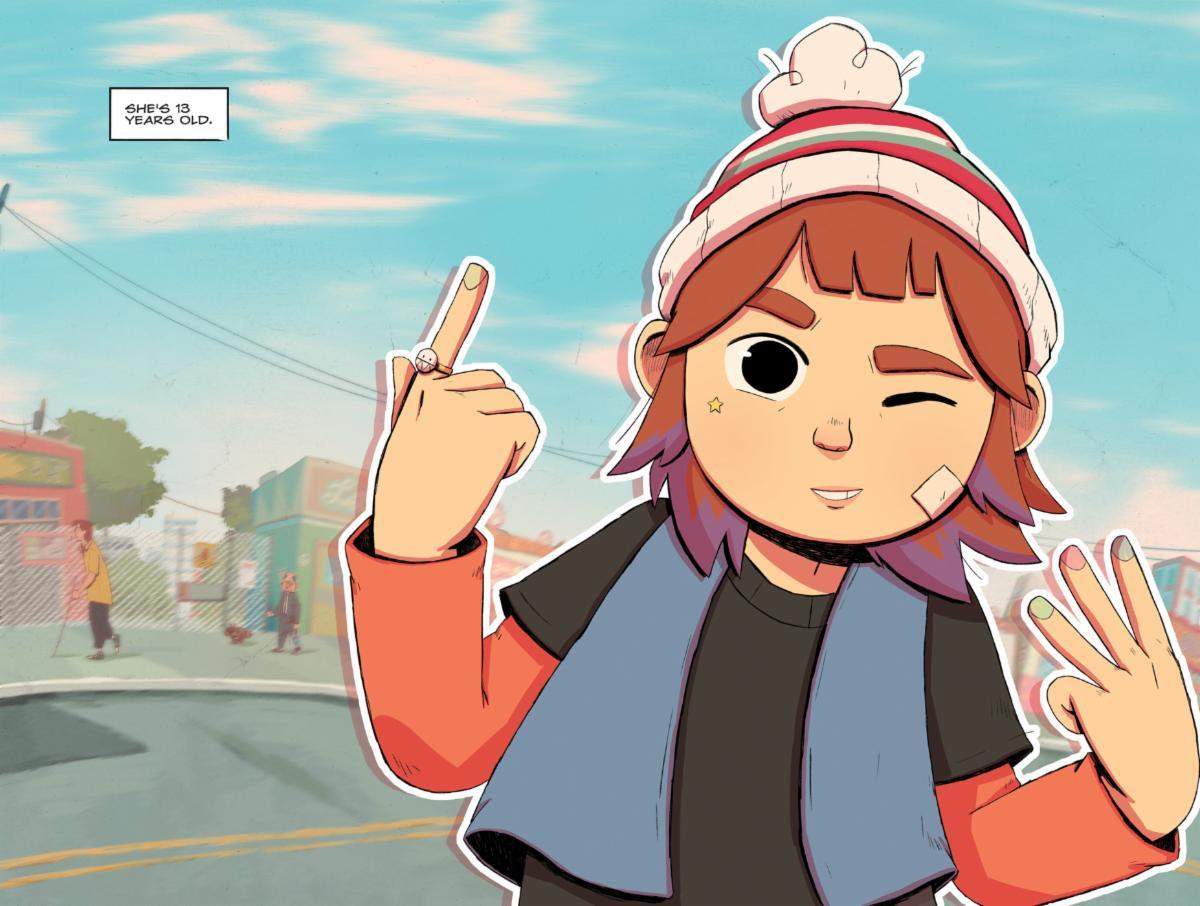 Guilherme Petreca & Mirtes Santana's Superpunk From Oni Press