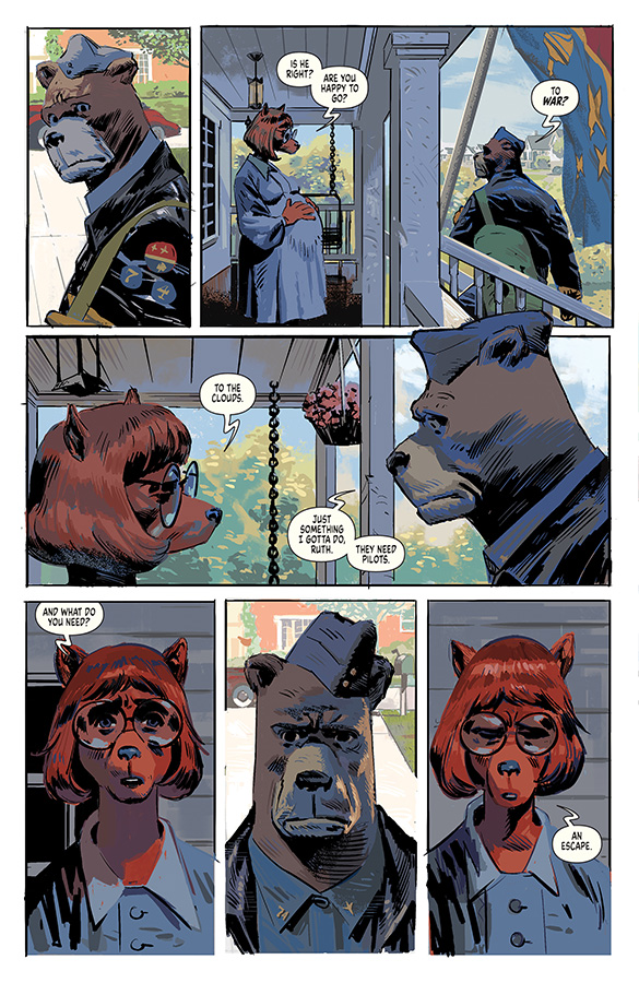 Escape #4 Preview: Home Sweet Warzone