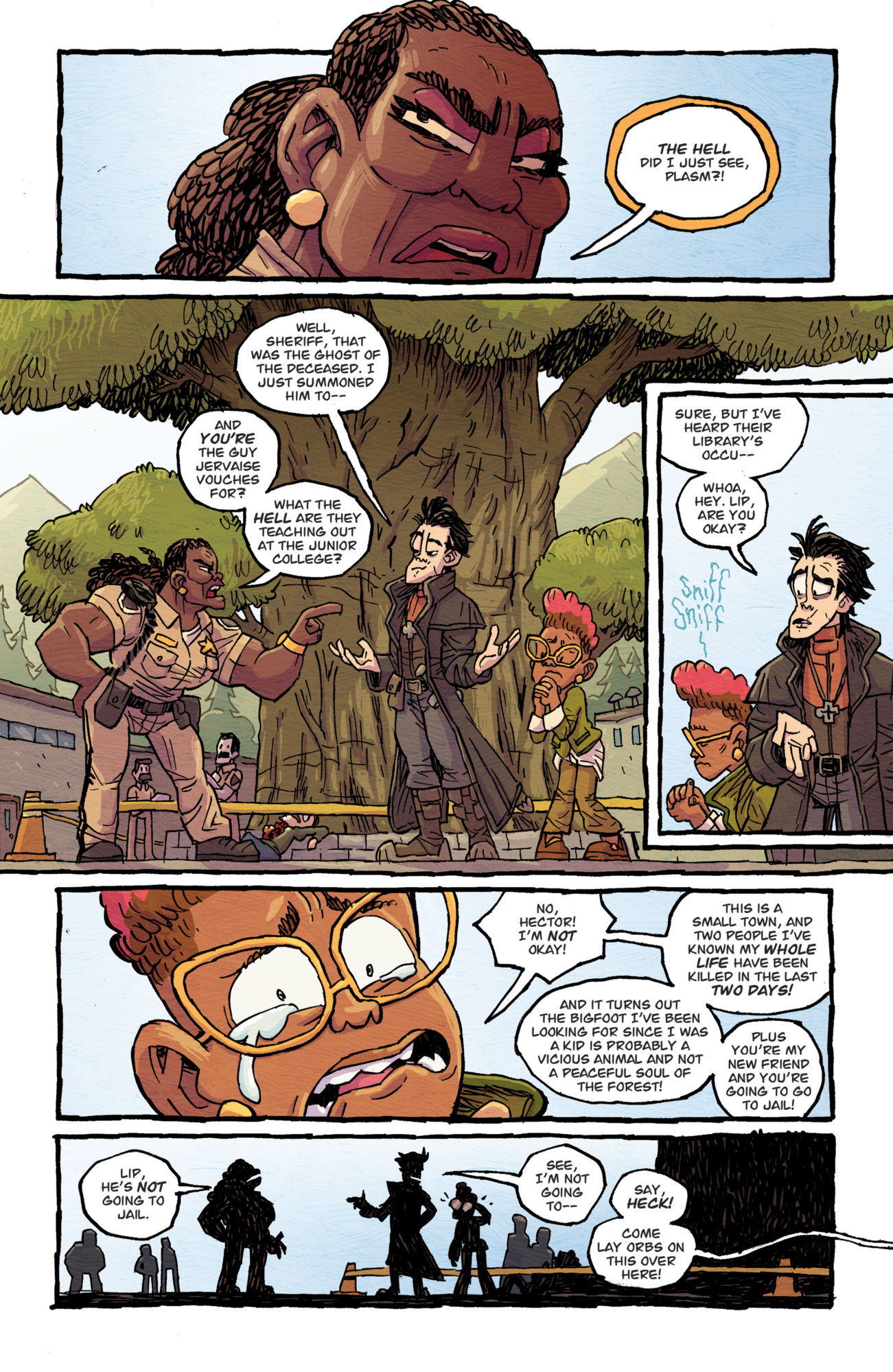 Hector Plasm: Hunt the Bigfoot #2 Preview: Cryptids and Curses