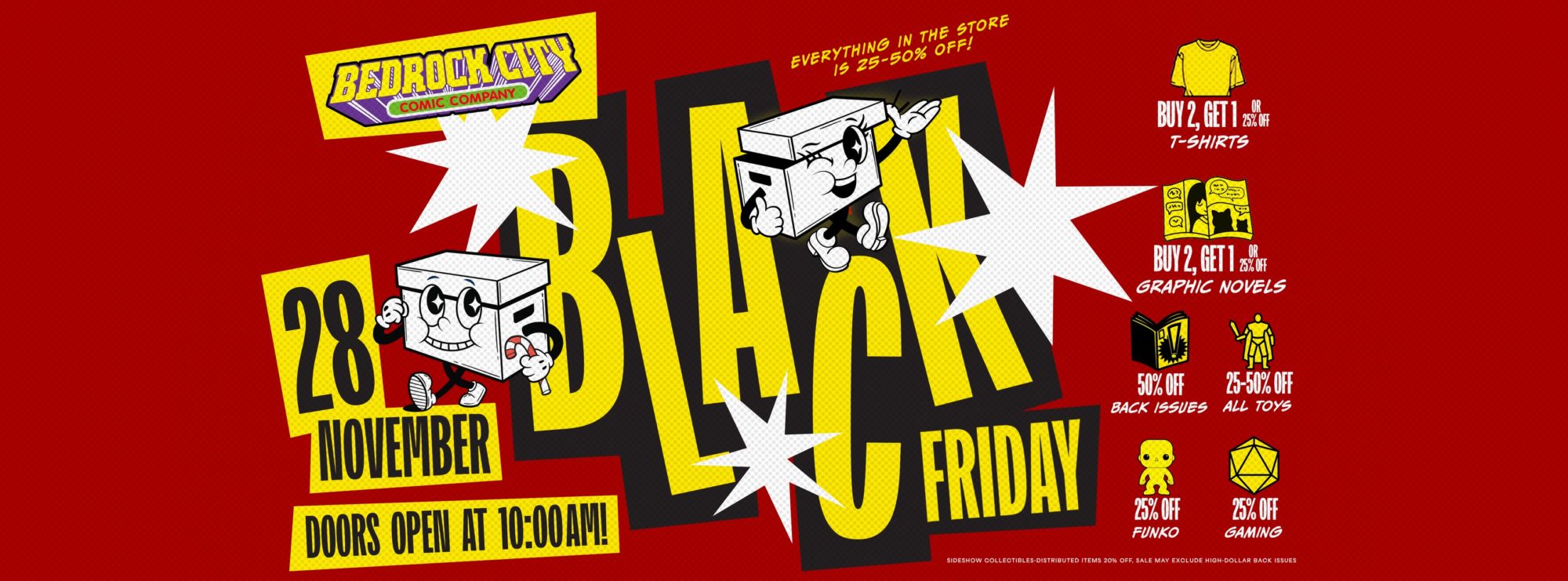 67 Black Friday Sales From Comic Book Stores Coming This Week