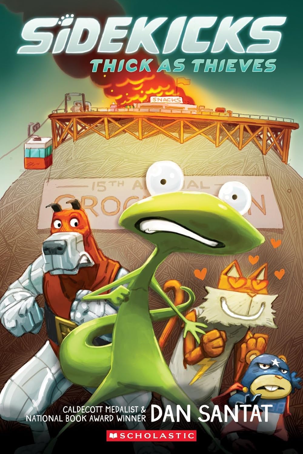 Dan Santat’s Sequel to Sidekicks Coming in January