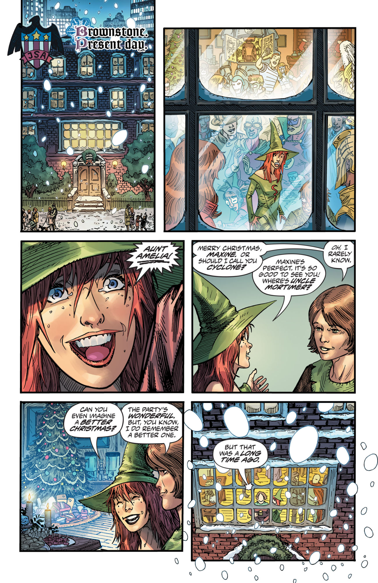DC’s I Saw Ma Hunkel Kissing Santa Claus #1 Preview: Holidays in Love