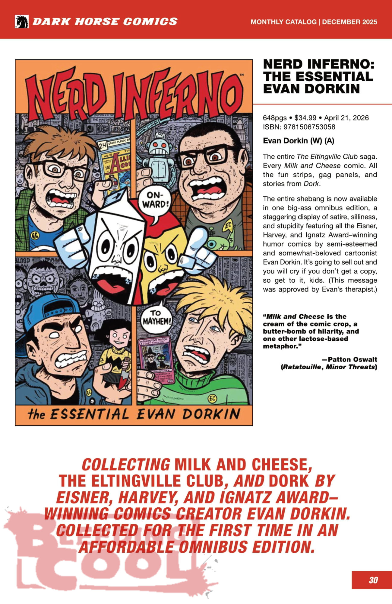 Dark Horse Comics Full March 2026 Solicits With Essential Evan Dorkin