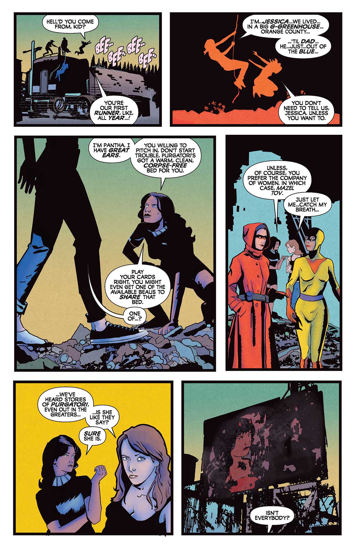 Die!namite: Blood Red #1 Preview: Vampirella's Quarantine Quandary