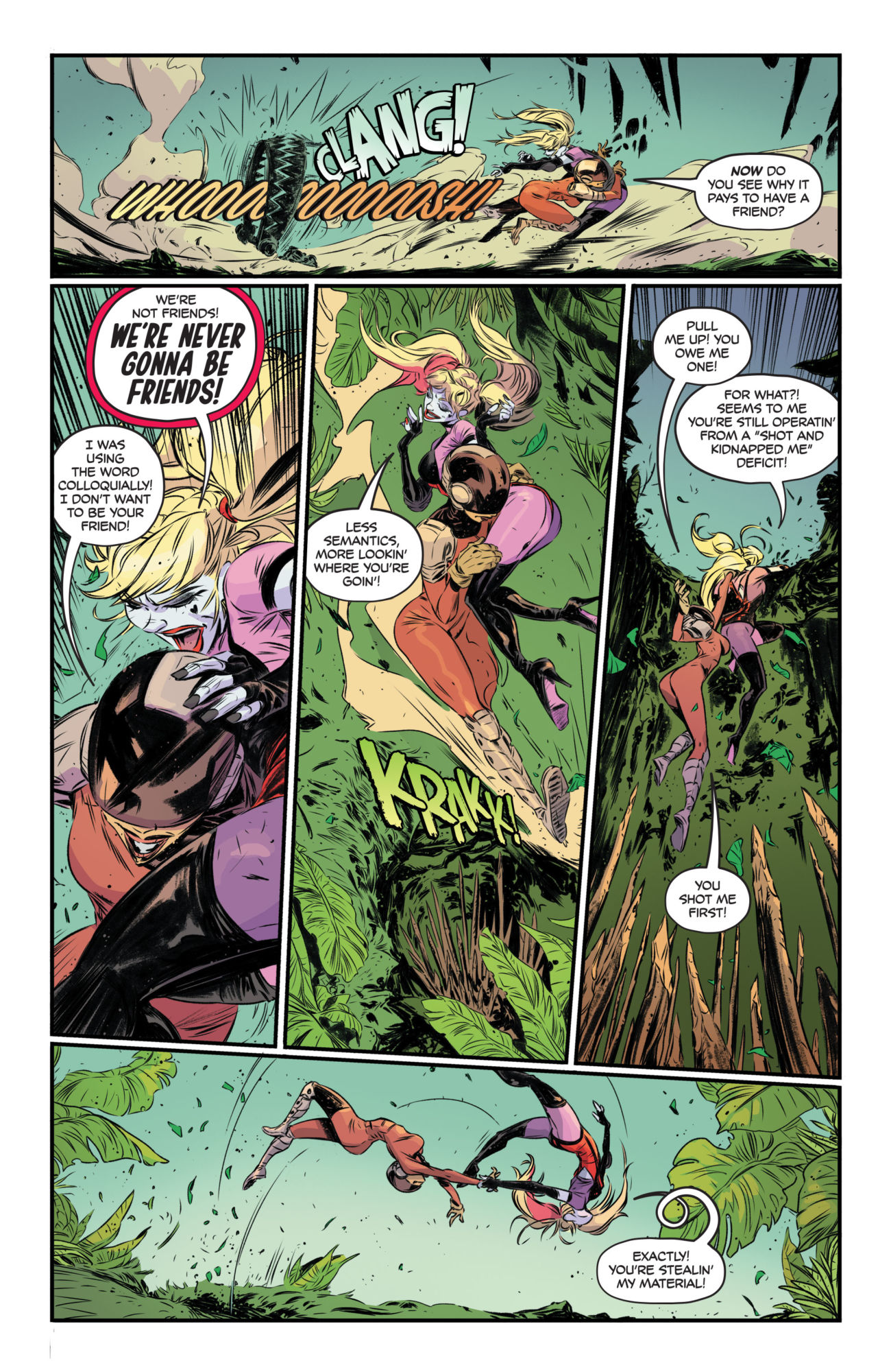 Harley’s Jungle Vacation Goes Awry Harley’s Jungle Vacation Goes Awry