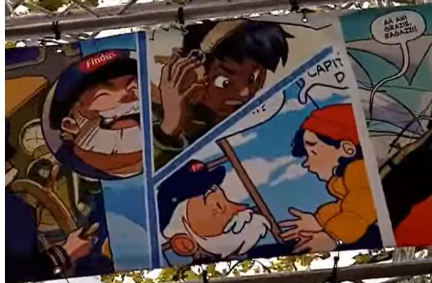 Captain Birdseye – Or Captain Findus – Launches Comic Book At Lucca