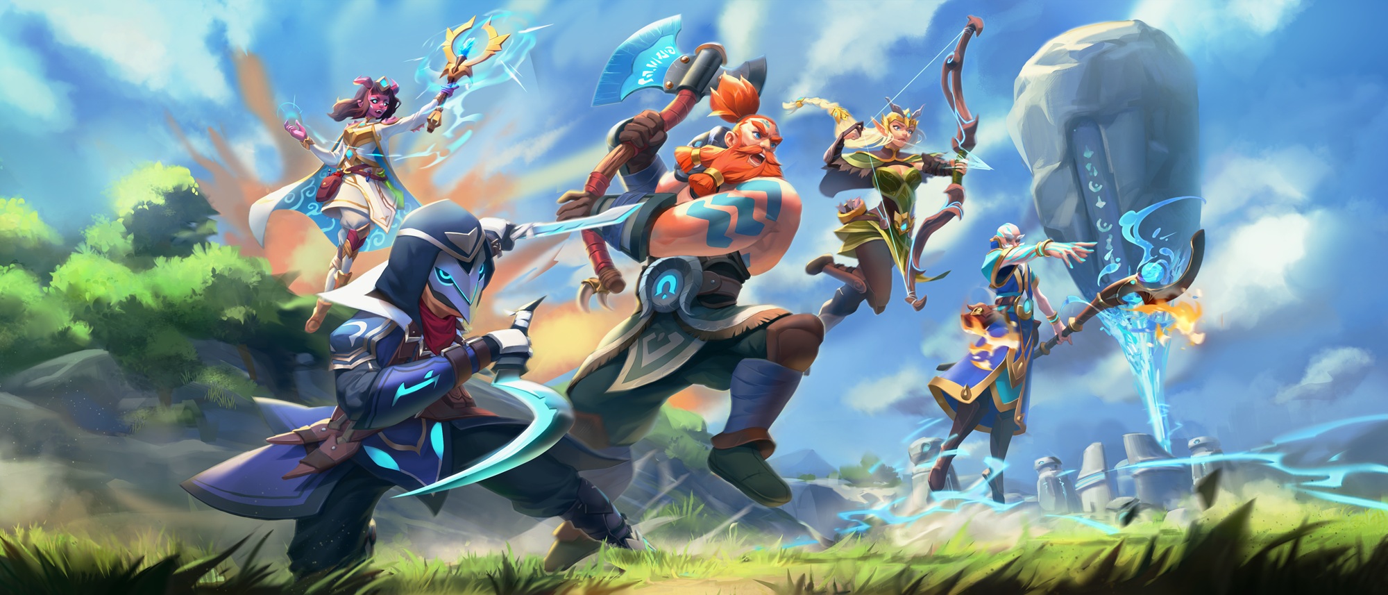 New Free-To-Play 5v5 Action MOBA StoneHold Announced