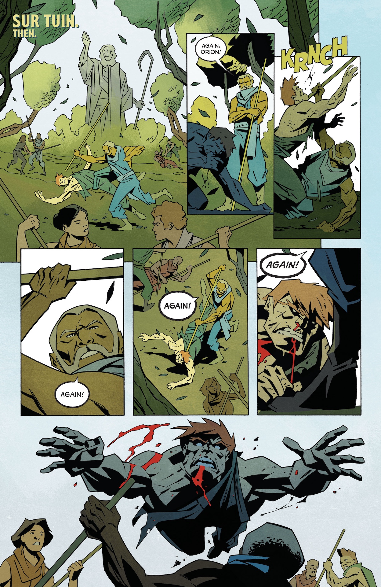 New Gods #12 Preview: Prophecy or Cosmic Prank?