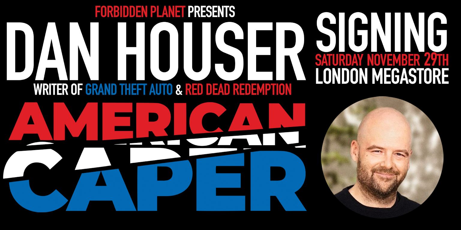 Dan Houser Is Doing His Very First Signings, In Comic Book Stores Dan Houser Is Doing His Very First Signings, In Comic Book Stores