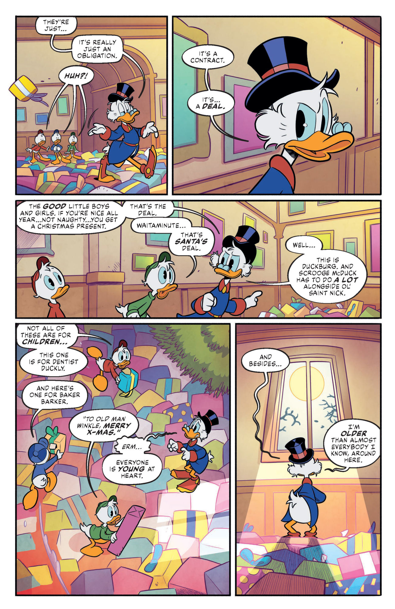 DuckTales #10 Preview: Scrooge's Stocking Stumper Strikes Again