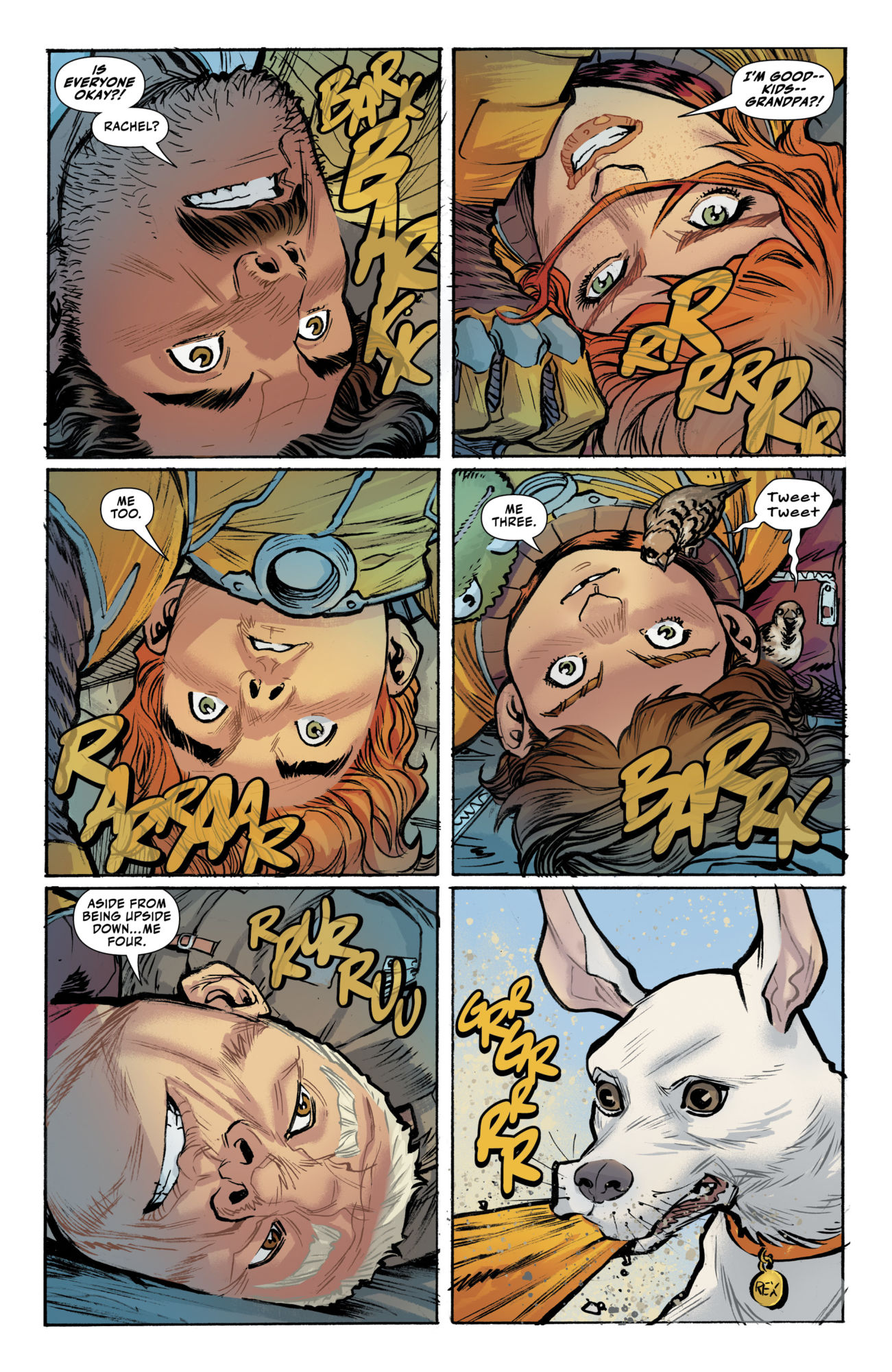 Rocketfellers #11 Preview: Family Therapy Gone Explosive