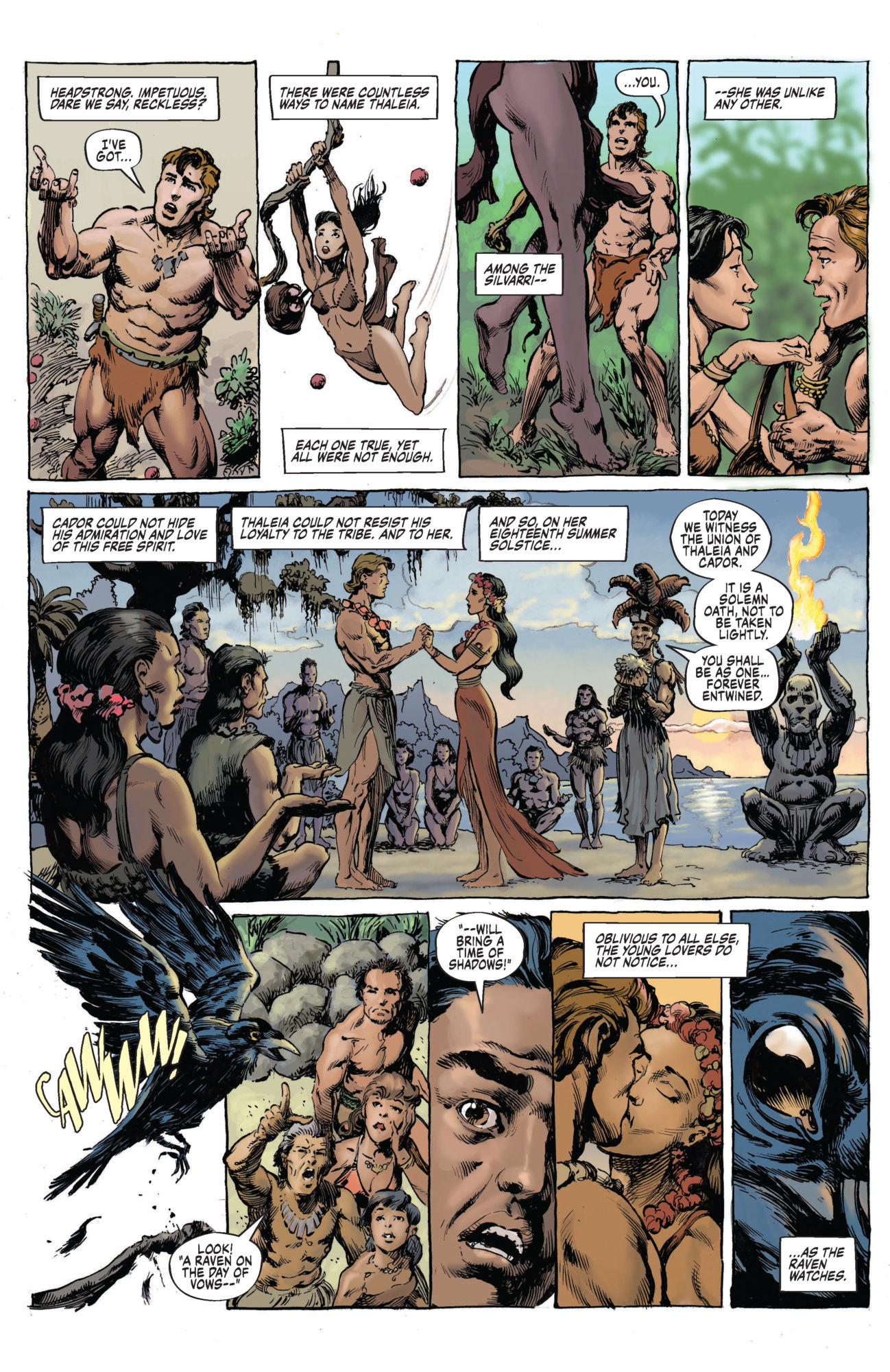 Fire and Ice: Nekron #1 Preview: Wolf-God’s New Drama