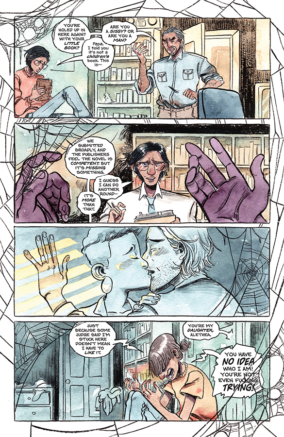 Author Immortal #3 Preview: Hector's Ink-Redible Time Trap