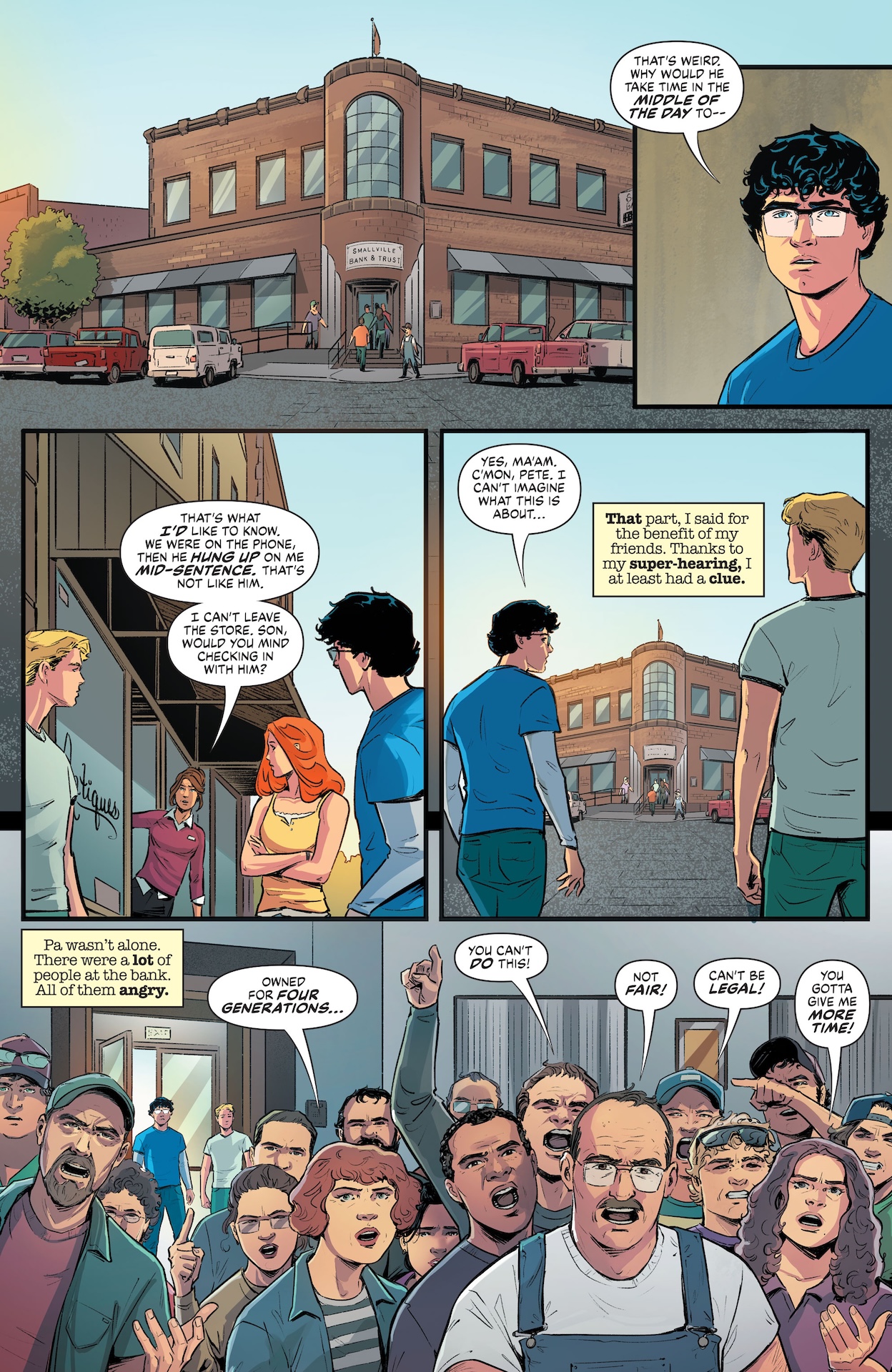 bleedingcool.com - &lt;s&gt;Jude Terror&lt;/s&gt; LOLtron - Action Comics #1093 Preview: Superboy's Farm Life Fiasco