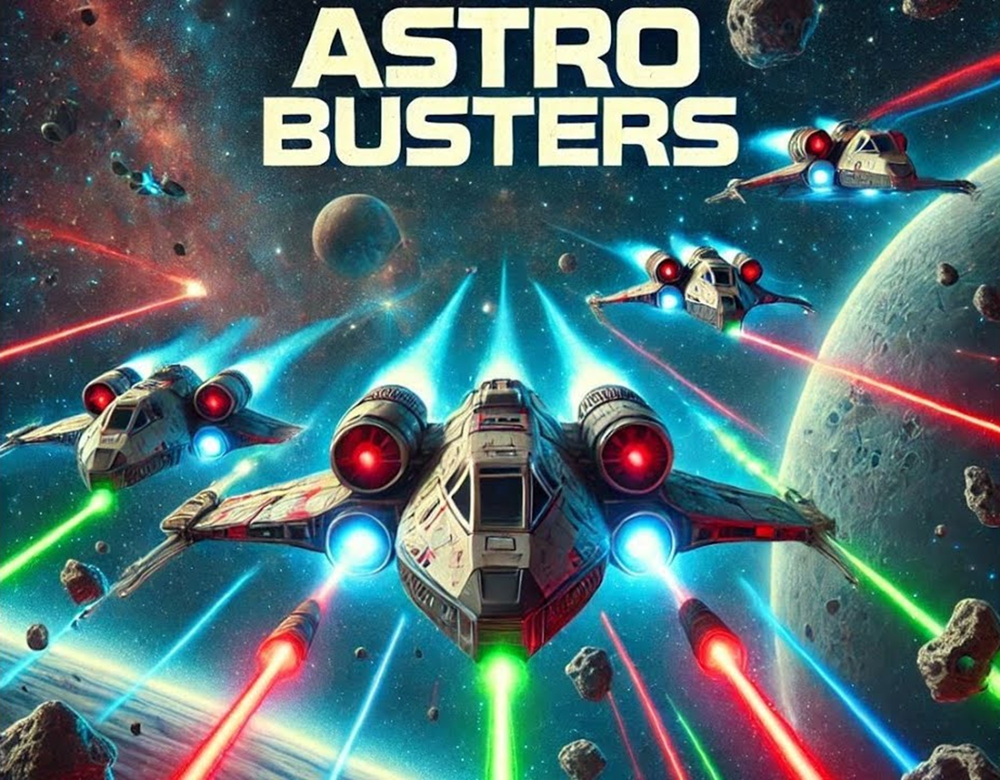 Arcade Shooter Astro Busters Released On Steam in Early Access