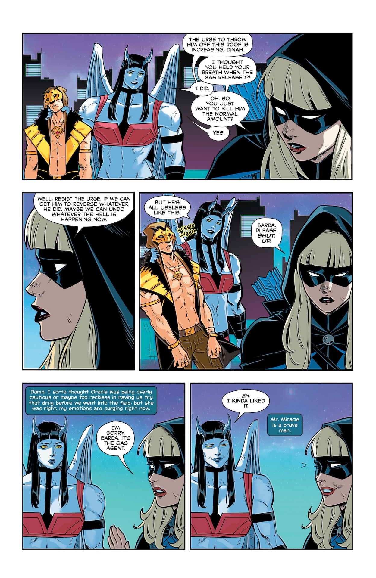 Birds of Prey #28 Preview: Unreality Bites Hard