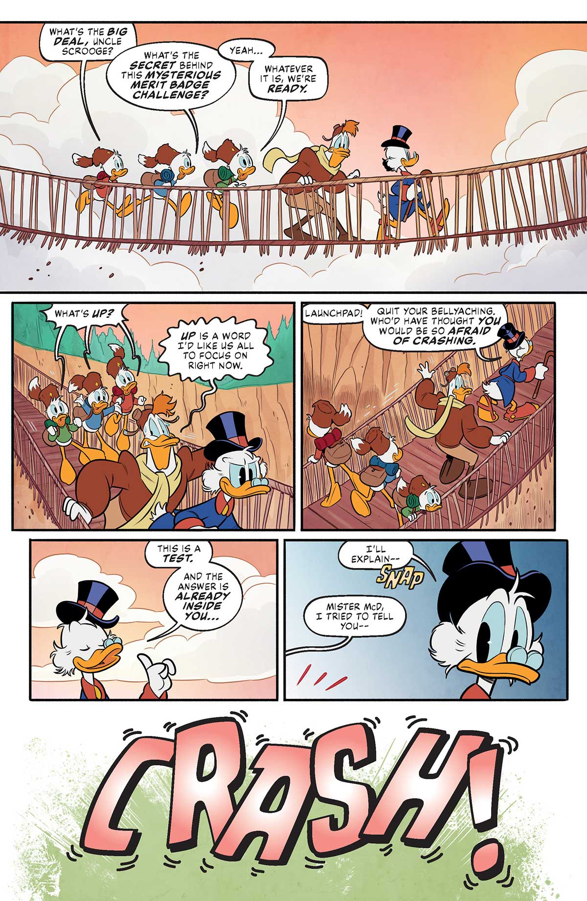 Ducktales #9 Preview: Webby’s Wilderness Woes