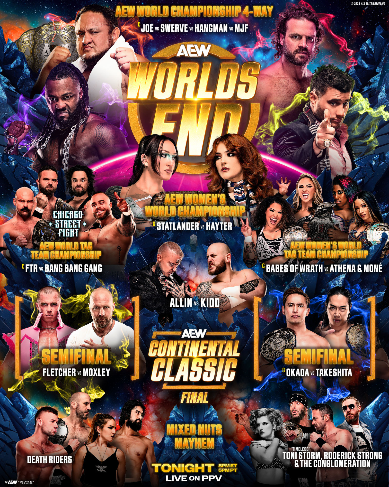 AEW World's End Preview: Your Guide to AEW's Final PPV of 2025