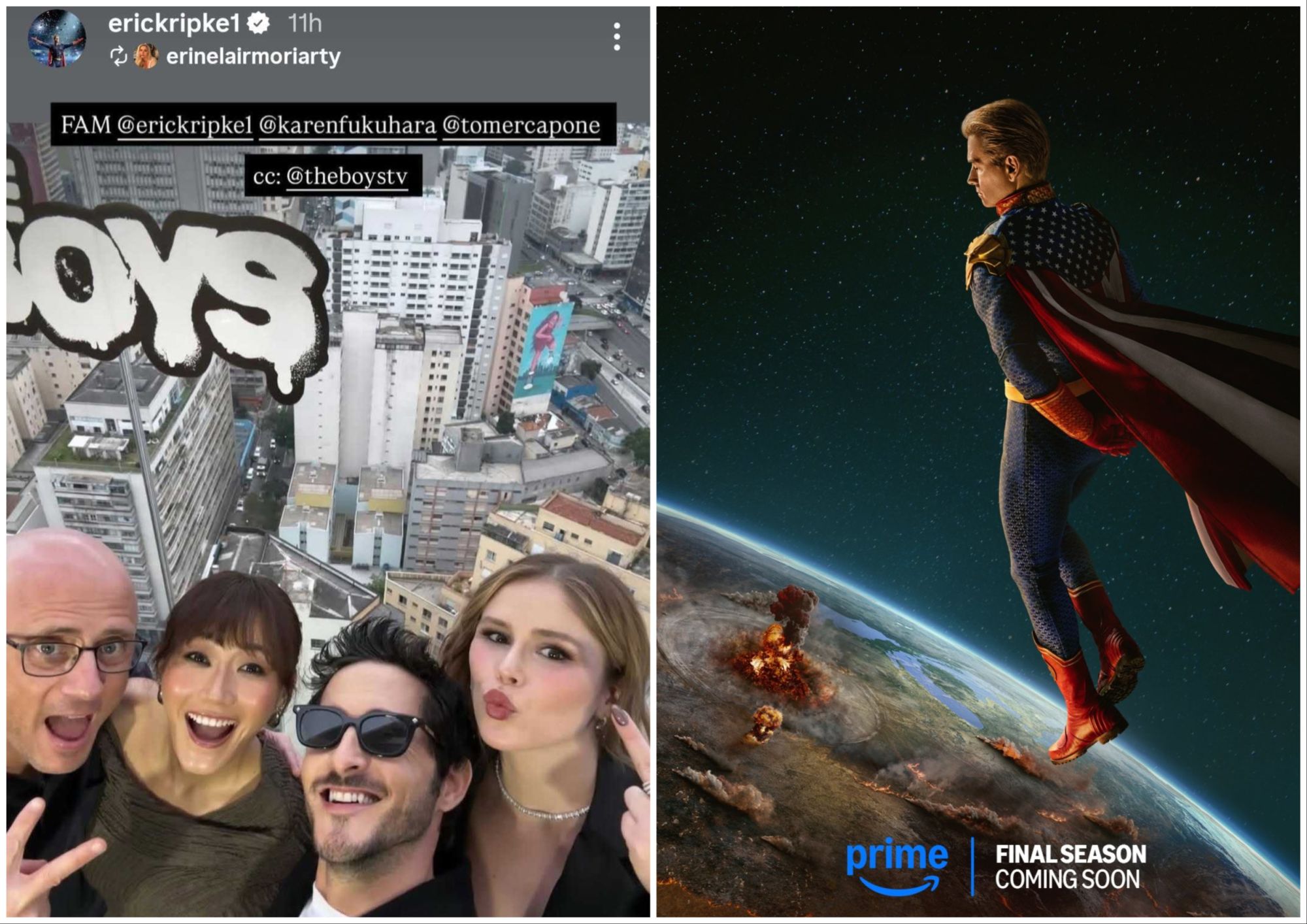 The Boys Showrunner, Cast Check In From CCXP Brazil 2025 (VIDEO)