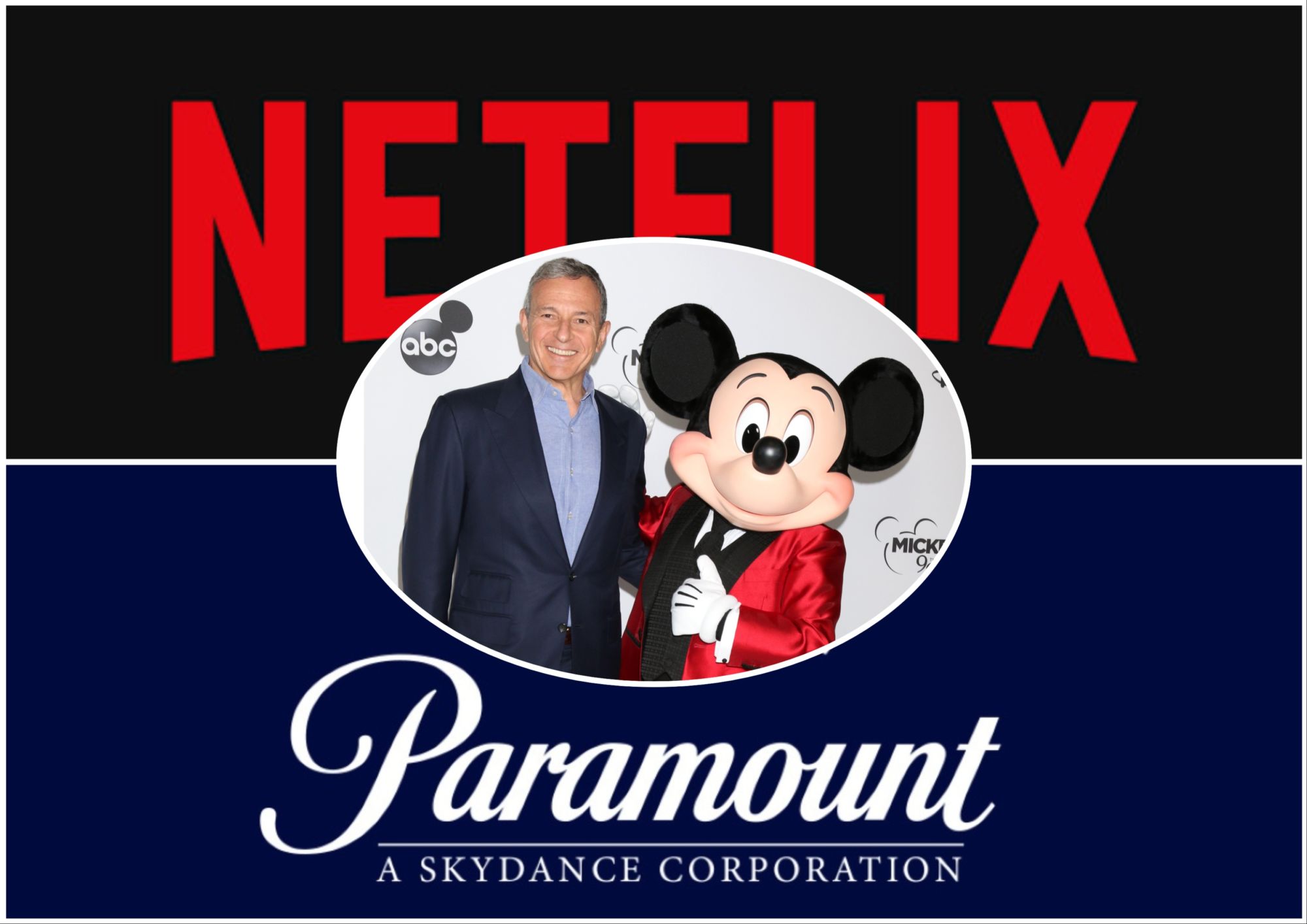 Disney CEO Bob "AI"ger Offers Netflix/Paramount/Warner Bros Advice