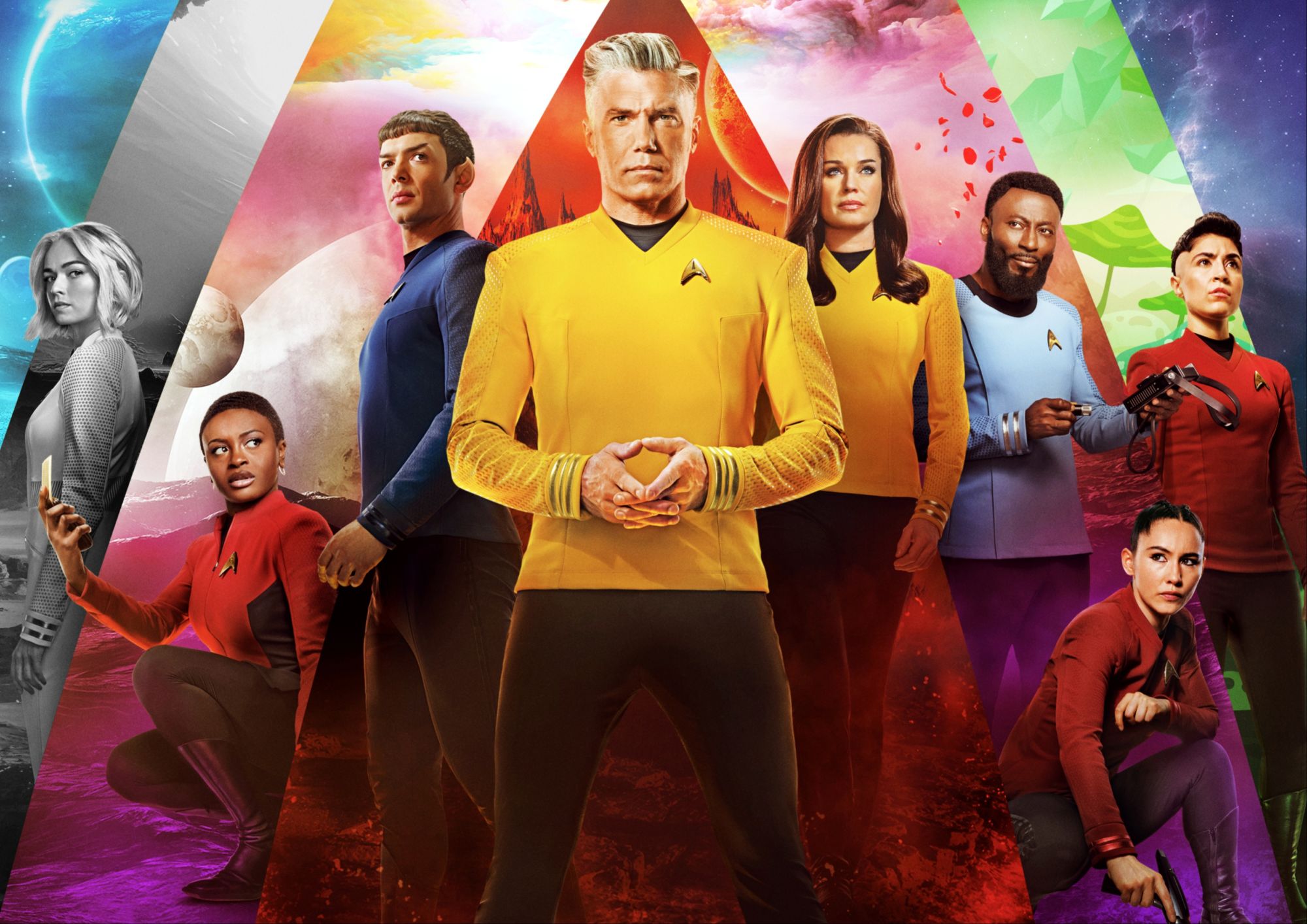 Check Out "Strange New Worlds" Cast's Final Time on Enterprise Bridge