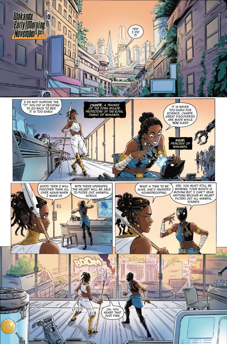 Strange Tales #3 Preview: Hulk Smash Party in Wakanda