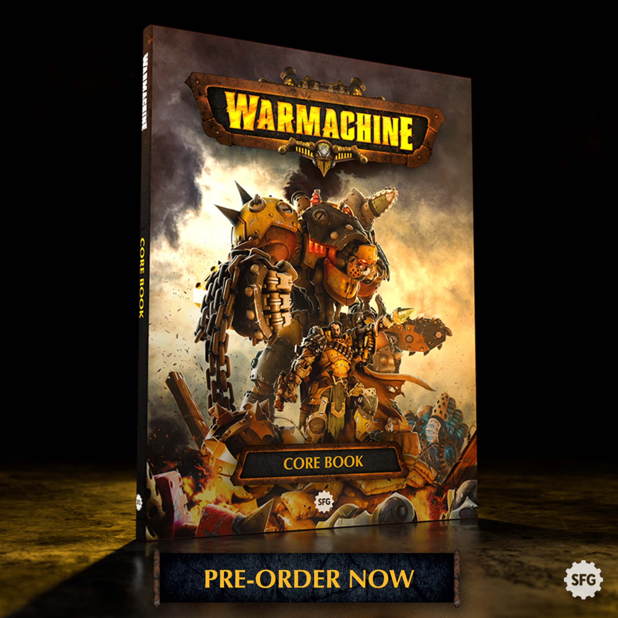 Warmachine Has Released a Brand-New Core Book