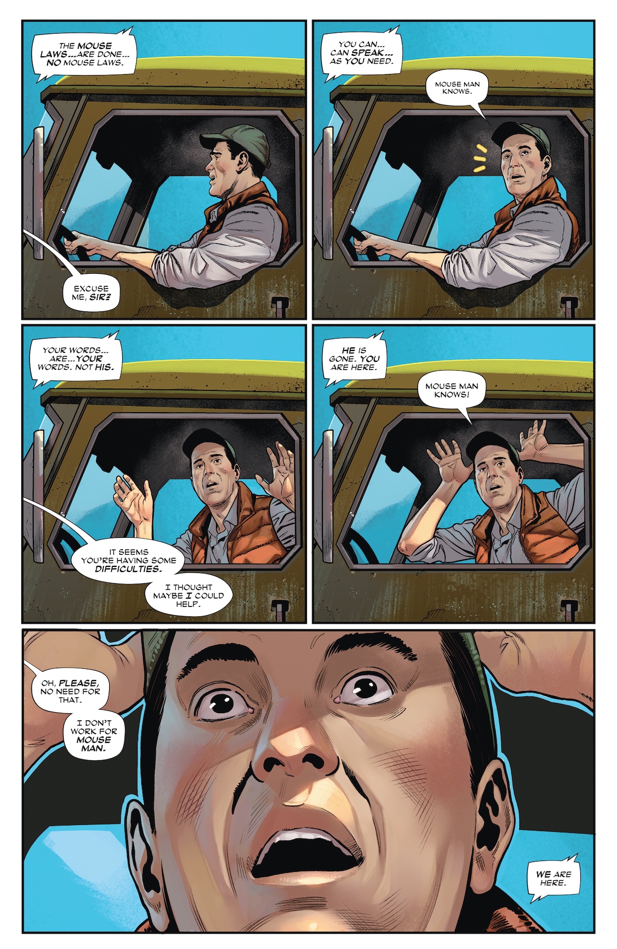 Mouse Man’s Squeaky Last Stand Mouse Man’s Squeaky Last Stand