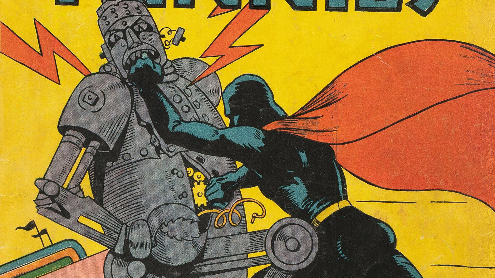 bleedingcool.com - Mark Seifert - Robot Dreams and Terrors, Amazing Mystery Funnies V2 #11, at Auction