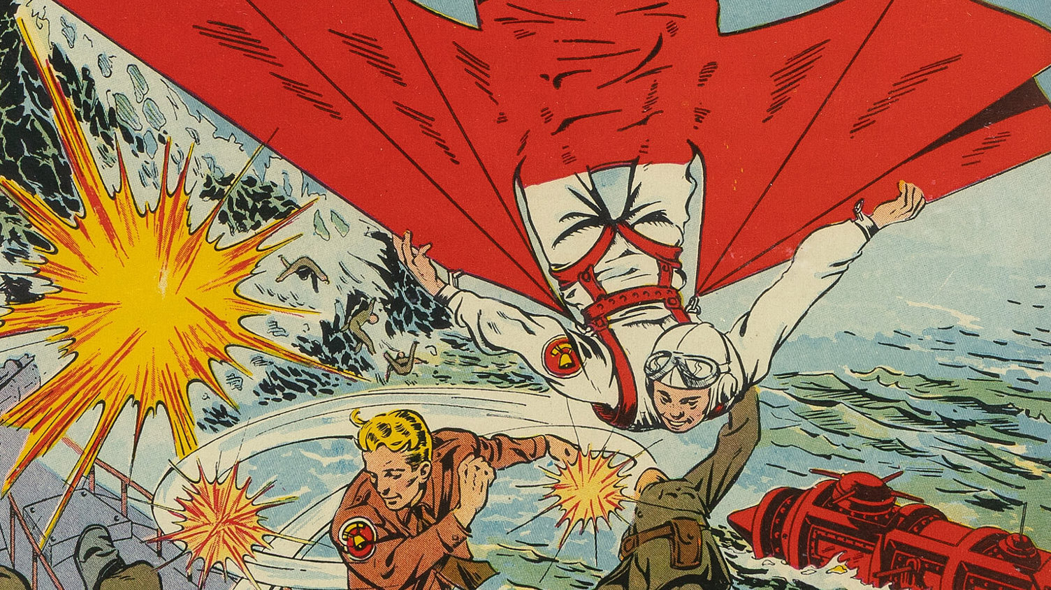 The Debut of the Sentinel in Liberty Scouts Comics #3, at Auction